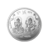 999.9+ Purest 10 gm Ganesh Laxmi Silver Coin - MMTC-PAMP