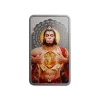 999.9+ Purest 50 gm Lord Hanuman Silver Bar - MMTC-PAMP