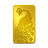 24K (999.9+) Purest 2 gm Peacock Gold Bar - MMTC-PAMP