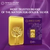 MMTC-PAMP 24K (999.9) Purest 31.1 gm Lotus Gold Bar