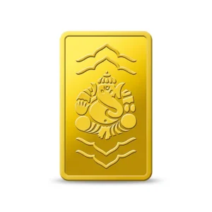 2g Gold Bar 24k (999.9) - Lord Ganesh (Kundan Refinery)