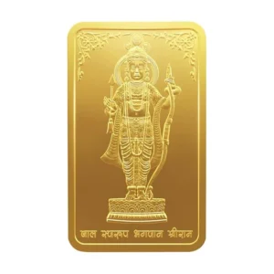 24K (999.9+) Purest 10 g Ram Lalla Gold Bar