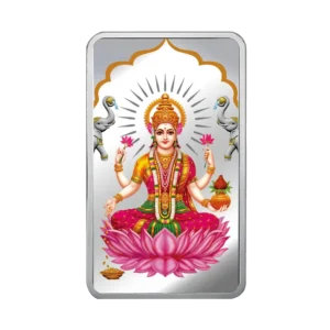 (999.9+) Purest 20 g Laxmi Colored Silver Bar