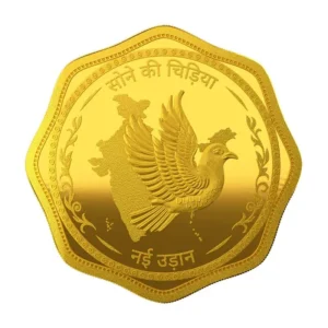 24K (999.9+) Purest 10 g Sone Ki Chidiya Gold Coin