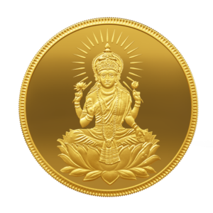 24K (999.9+) Purest Lakshmi Gold Coin