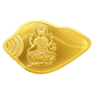 24K (999.9+) Purest 20 g Shankh Laxmi Gold Coin