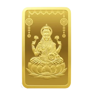 24K (999.9+) Purest 10 g Laxmi Gold Bar