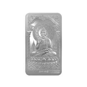 (999.9+) Purest 50 g Lord Buddha Silver Bar