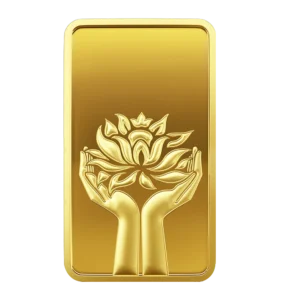 24K (999.9+) Purest Lotus Gold Bar